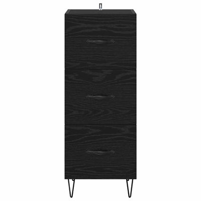 Musta tammi sivupöytä Oil 34x34.5x90cm (puinen)