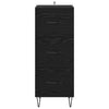 Sivupöytä Musta tammi 34 x 34.5 x 90 cm Tekninen puu