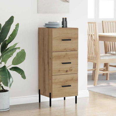 Artesaani tammi sivupöytä Costana 34x34.5x90cm (puinen)