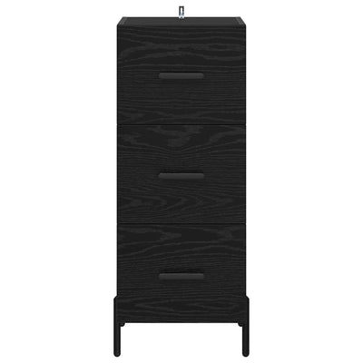 Musta tammi sivupöytä Miahil 34x34.5x90cm (puinen)