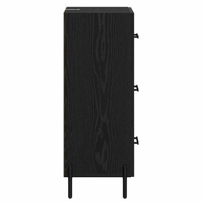 Musta tammi sivupöytä Miahil 34x34.5x90cm (puinen)