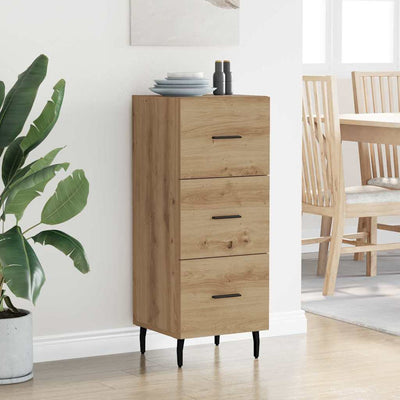 Artesaani tammi sivupöytä Eucen 34x34.5x90cm (puinen)