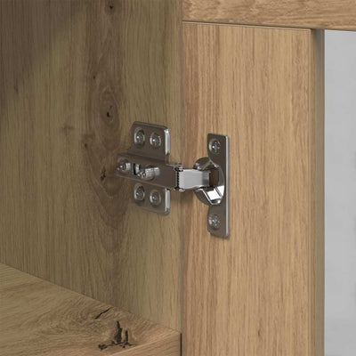 Artesaani tammi sivupöytä Ziadin 34x34.5x90cm (puinen)