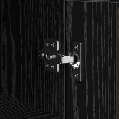 Sivupöytä Musta tammi. 34,5 x 34 x 90 cm