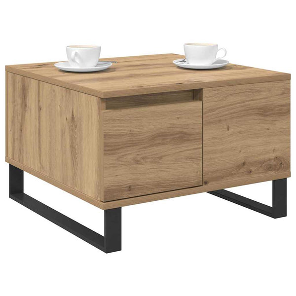 Sohvapöytä Artisan tammi 55 x 55 x 36,5 cm Tekninen puu