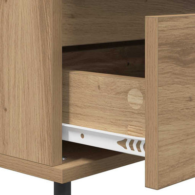 Artesaani tammi sivupöytä Imreh 35x40x70cm (puinen)