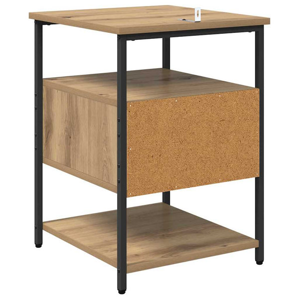 Yöpöytäkaappi 2 pcs artesaani tammi 40 x 42 x 56 cm