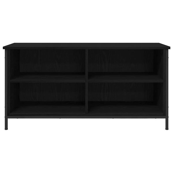 TV-kaappi Musta tammi. 100 x 40 x 50 cm Tekninen puu