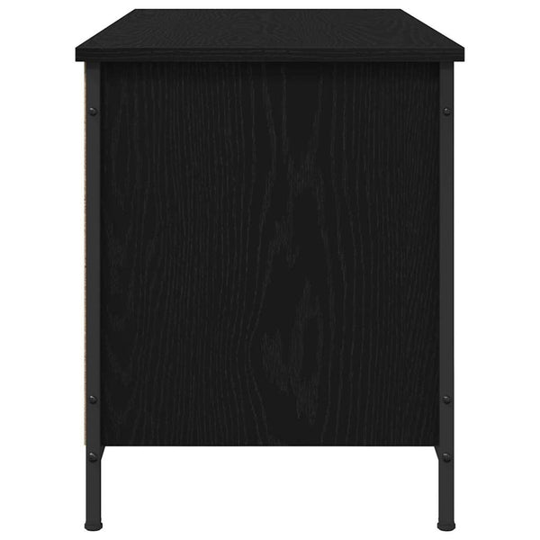 TV-kaappi Musta tammi. 100 x 40 x 50 cm Tekninen puu