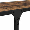 Kirjahylly 9 tasoa 100 x 32 x 170 cm Tekninen puu Vanha puu