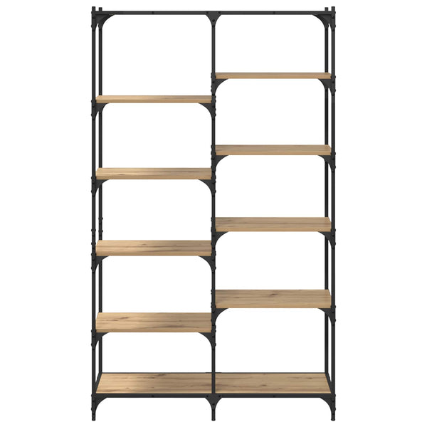Kirjahylly 9 tasoa 100 x 32 x 170 cm Tekninen puu