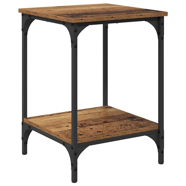 Sohvapöytä Vanha Puu 40 x 40 x 55 cm Tekninen puu