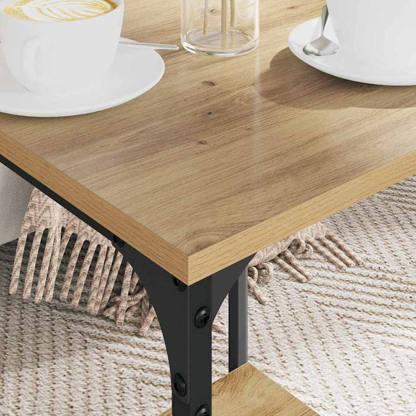 Sohvapöytä Artisan tammi 40 x 40 x 55 cm Tekninen puu