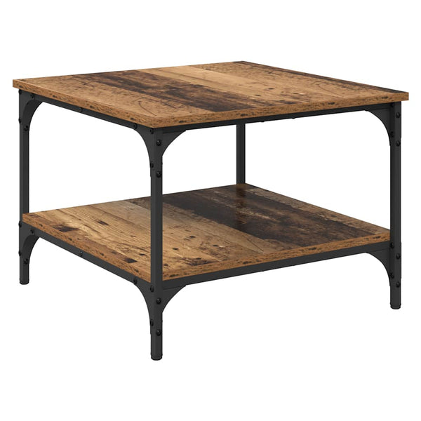 Sohvapöytä Vanha Puu 55 x 55 x 40 cm Tekninen puu