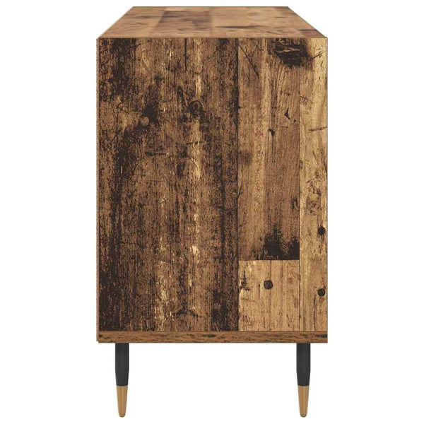 TV-kaappi vanhasta puusta 103,5 x 30 x 50 cm Tekninen puu