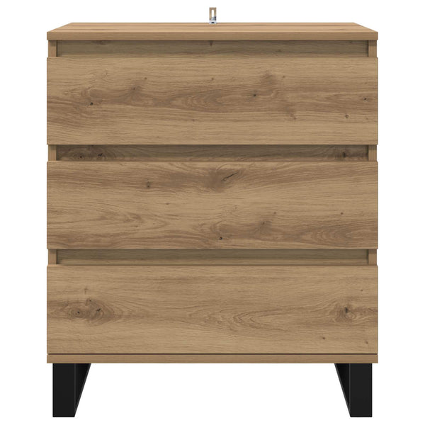 Sivupöytä Artisan tammi 60 x 35 x 70 cm Tekninen puu