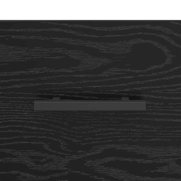 Yöpöytäkaappi Musta tammi 40 x 35 x 47.5 cm Tekninen puu