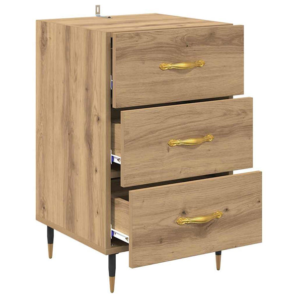 Yöpöytäkaappi Artisan tammi 40 x 40 x 66 cm Tekninen puu