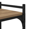 Kirjahylly 5 tasoa 76 x 32 x 192 cm Tekninen puu
