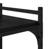 Kirjahylly 5 tasoa 76 x 32 x 192 cm Tekninen puu Musta tammi