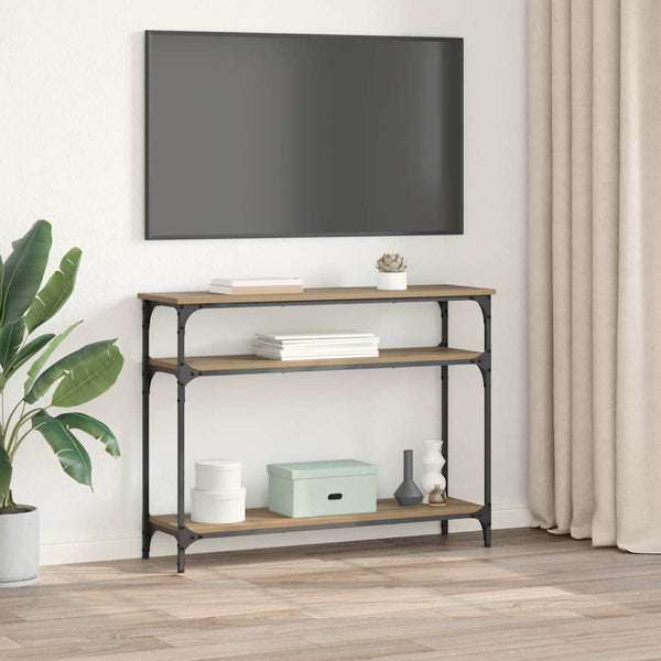 Konsolipöytä Artisan tammi 100 x 29 x 75 cm Tekninen puu