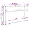 Konsolipöytä Artisan tammi 100 x 29 x 75 cm Tekninen puu