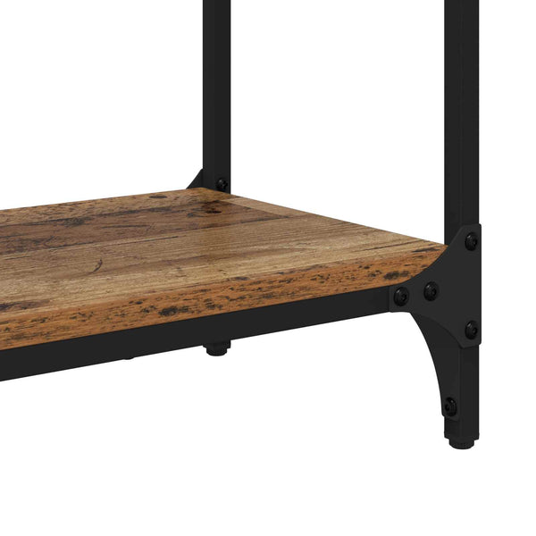 Konsolipöytä Vanha Puu 75 x 29 x 75 cm Tekninen puu
