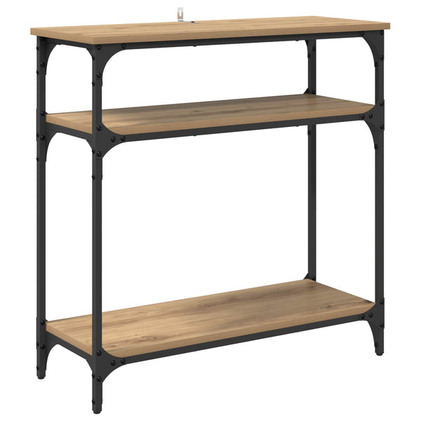 Konsolipöytä Artisan tammi 75 x 29 x 75 cm Tekninen puu