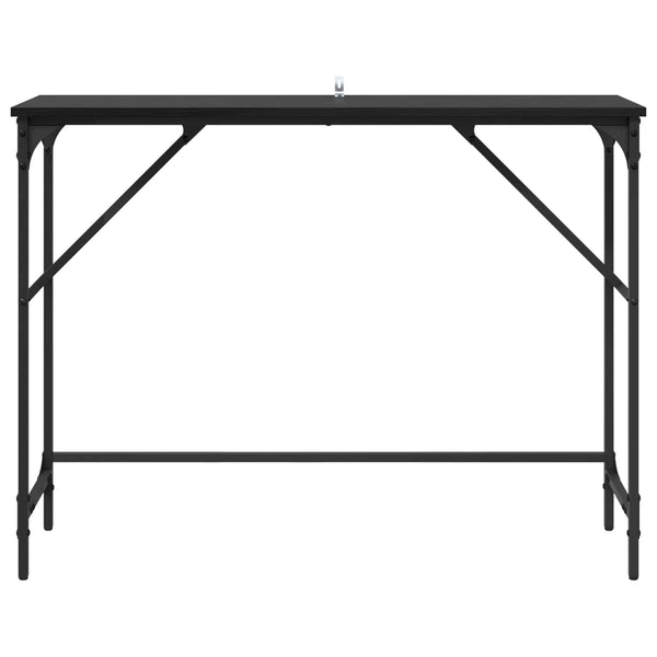 Konsolipöytä Musta tammi. 100 x 32 x 75 cm Tekninen puu