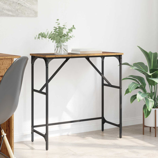 Konsolipöytä Vanha puu 75 x 32 x 75 cm Tekninen puu