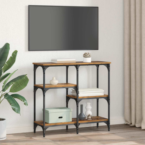 Konsolipöytä Vanha Puu 80 x 29 x 75 cm Tekninen puu