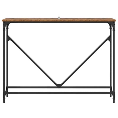 Konsolipöytä Vanha puu 102 x 22.5 x 75 cm Tekninen puu