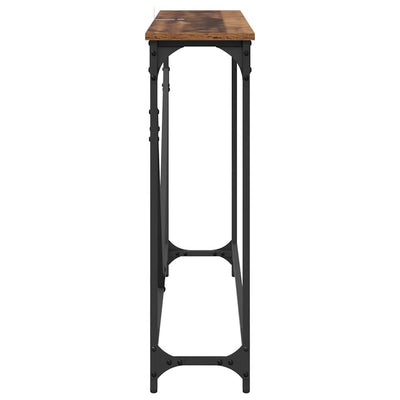 Konsolipöytä Vanha puu 102 x 22.5 x 75 cm Tekninen puu