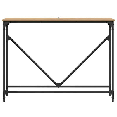 Konsolipöytä artesaani tammi 102 x 22.5 x 75 cm Tekninen puu