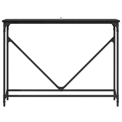 Konsolipöytä Musta tammi 102 x 22.5 x 75 cm Tekninen puu