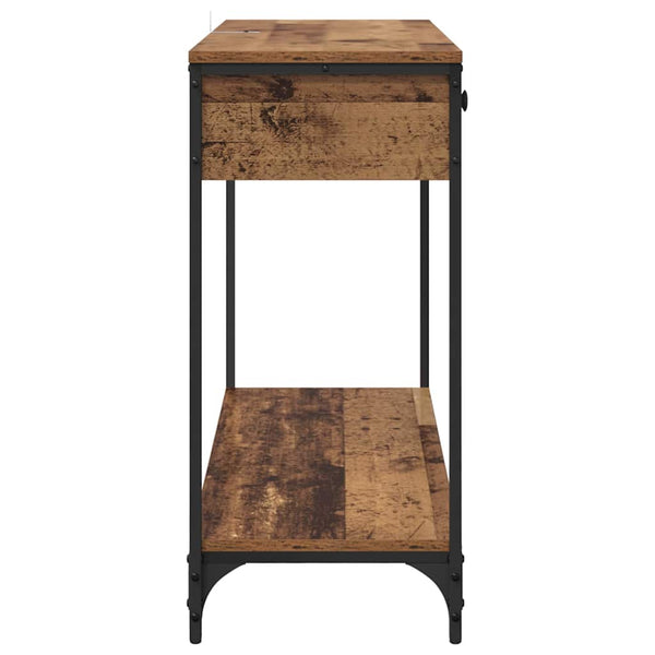 Konsolipöytä Vanha Puu 100 x 34,5 x 75 cm Tekninen puu