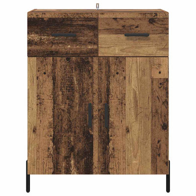 Sivupöytä Vanha Puu 69,5 x 34 x 90 cm Tekninen puu