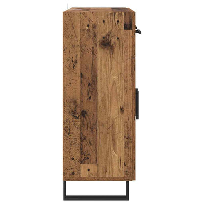 Sivupöytä Vanha Puu 69,5 x 34 x 90 cm Tekninen puu