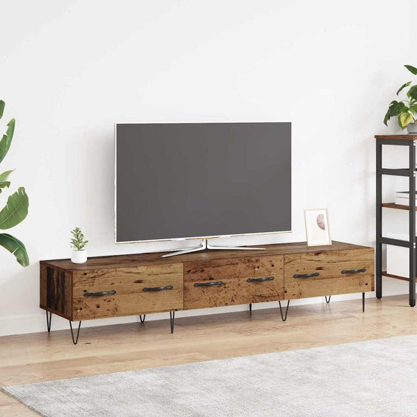 TV-kaappi Vanha puu 150 x 36 x 30 cm Tekninen puu
