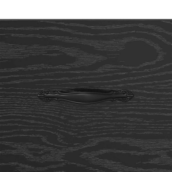 TV-kaappi Musta tammi 150 x 36 x 30 cm Tekninen puu
