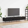 TV-kaappi Musta tammi 150 x 36 x 30 cm Tekninen puu