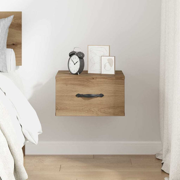 Yöpöytäkaappi artesaani tammi 35 x 35 x 20 cm Tekninen puu