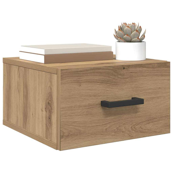 Yöpöytäkaappi artesaani tammi 35 x 35 x 20 cm Tekninen puu