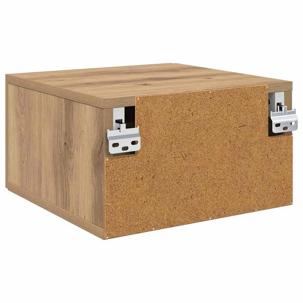 Yöpöytäkaappi 35 x 35 x 20 cm Tekninen puu artesaani tammi