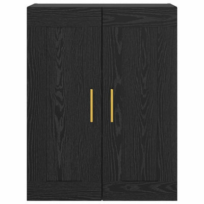 Seinäkaappi Musta tammi. 69,5 x 34 x 90 cm Tekninen puu