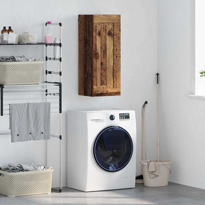 Seinäkaappi Vanha Puu 34,5 x 34 x 90 cm Tekninen puu