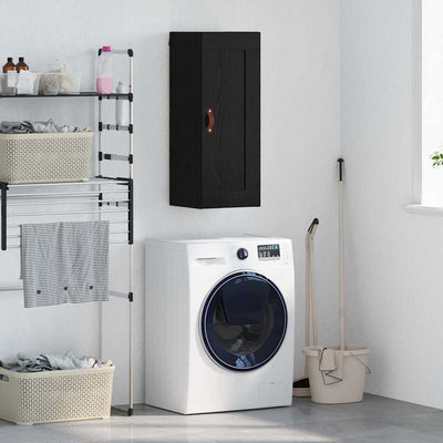 Seinäkaappi Musta tammi. 34,5 x 34 x 90 cm Tekninen puu