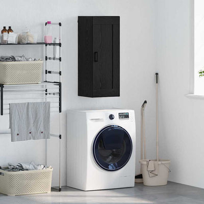 Seinäkaappi Musta tammi. 34,5 x 34 x 90 cm Tekninen puu