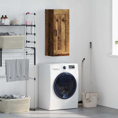 Seinäkaappi Vanha Puu 34,5 x 34 x 90 cm Tekninen puu