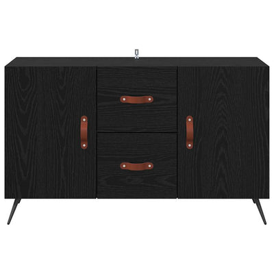 Sivupöytä Musta tammi. 100 x 36 x 60 cm Tekninen puu